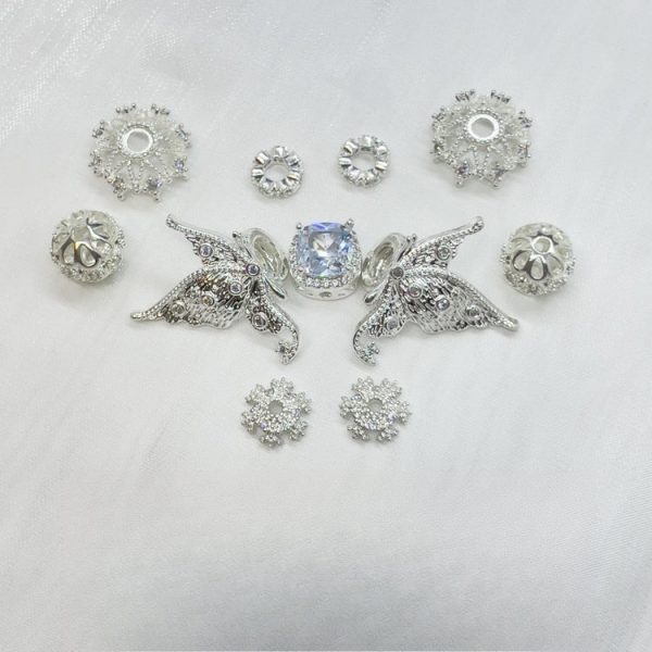Butterfly Spacer Beads – DIY Crystal Jewelry Making Accessories - Image 5