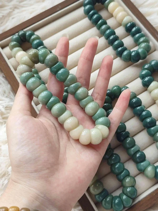 Green Series Garlic Bodhi Bracelet